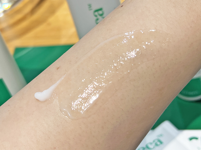 インテカ スージングクリーム テクスチャー